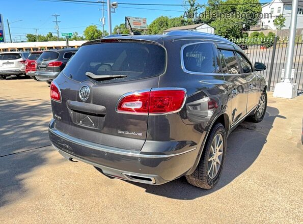 5GAKRBKD9HJ289882 2017 BUICK ENCLAVE Gray Widok z przodu
