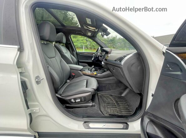 5UXTY5C05LLT35268 2020 BMW X3 Белый Вид сзади