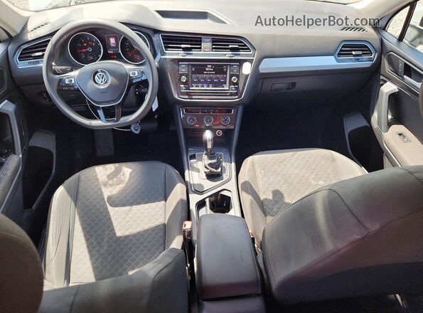 3VV1B7AX5LM105400 2020 VOLKSWAGEN TIGUAN White Вид щитка приладів