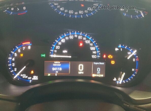 1G6AA5RX1G0111801 2016 CADILLAC ATS Серый Вид задних сидений
