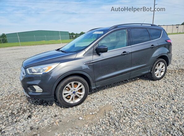 1FMCU9HD4JUB87200 2018 FORD ESCAPE Угольный Задняя левая четверть
