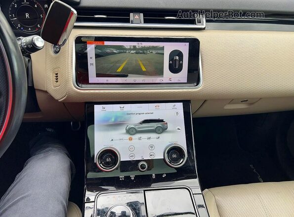 SALYL2RN4JA769321 2018 LAND ROVER RANGE Белый Вид задней части салона