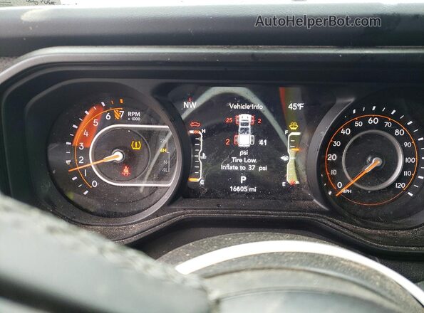 1C6RJTBG5TL157520 2026 JEEP GLADIATOR Зеленый Вид щитка приборов