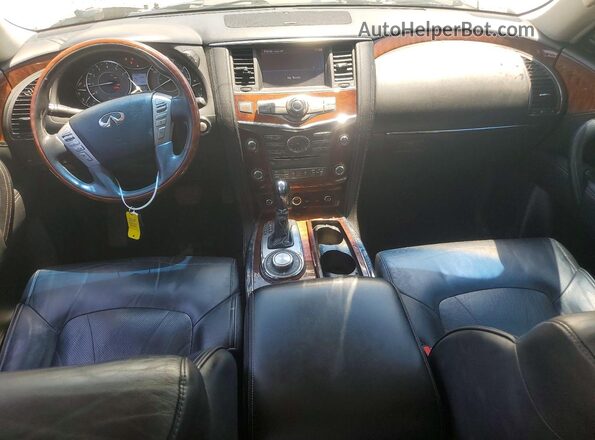 JN8AZ2NE6H9153780 2017 INFINITI QX80 Белый Вид щитка приборов