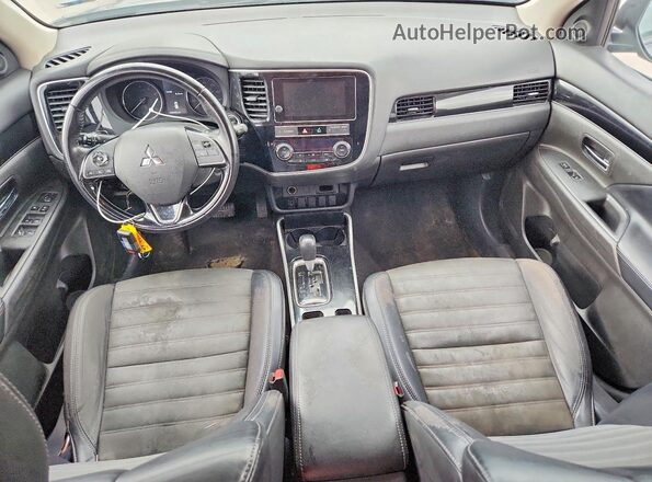 JA4AD3A32KZ043136 2019 MITSUBISHI OUTLANDER Черный Вид щитка приборов