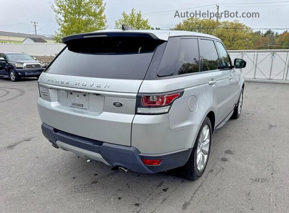 SALWR2FK1HA128878 2017 LAND ROVER RANGE ROVER Silver Delantero derecho
