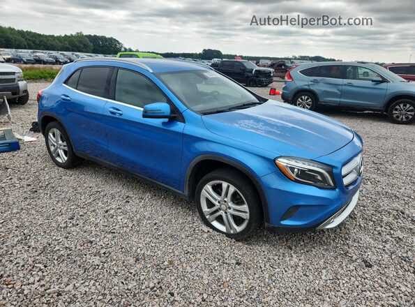 WDCTG4GBXGJ188449 2016 MERCEDES-BENZ GLA Blue Widok z przodu