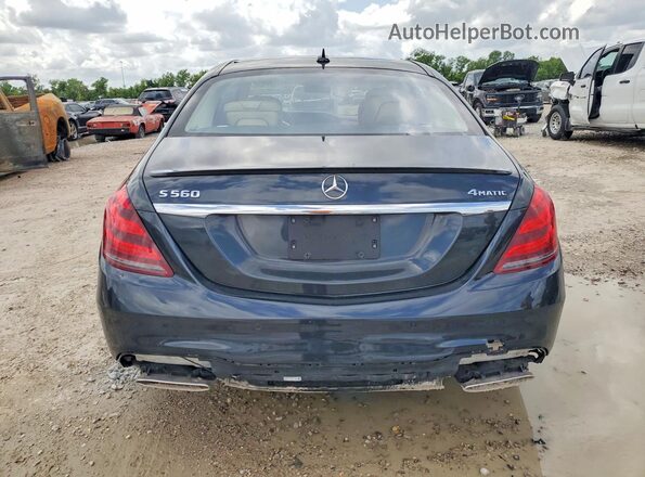 WDDUG8GB2JA396940 2018 MERCEDES-BENZ S Серый Вид салона спереди