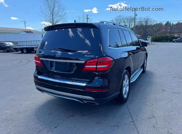 4JGDF6EE1HA758633 2017 MERCEDES-BENZ GLS Black Delantero derecho