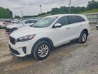 2019 Kia Sorento Lx V6 White vin: 5XYPG4A51KG488450