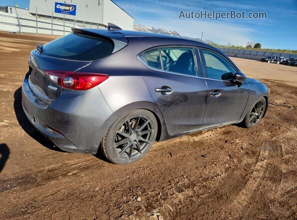 3MZBN1L34JM257633 2018 MAZDA 3 Серый Передняя правая четверть