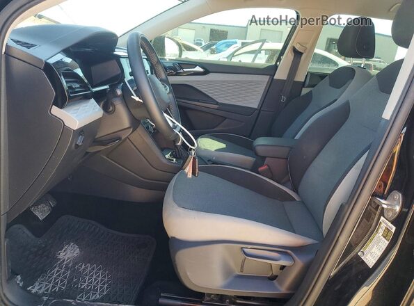 3VVDX7B23NM057190 2022 VOLKSWAGEN TAOS Black Widok deski rozdzielczej