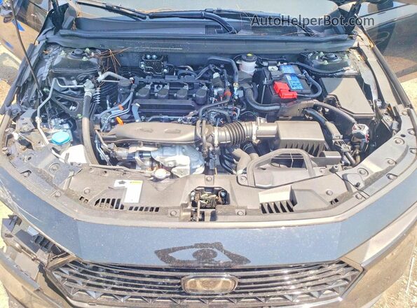 1HGCY1F21SA091346 2025 HONDA ACCORD Black Widok komory silnika