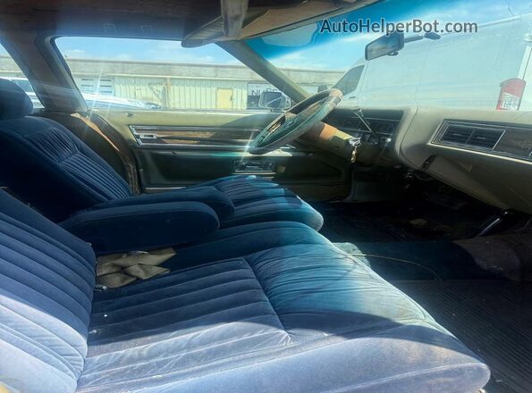 6B69R2Q154556 1972 CADILLAC FLEETWOOD Green Vista trasera