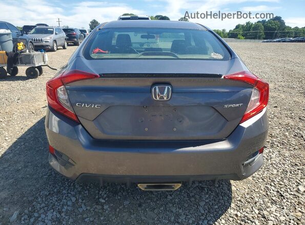 19XFC2F81KE037546 2019 HONDA CIVIC Gray Вид салону спереду