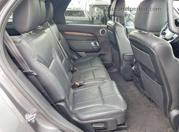 SALRRBBK6HA017374 2017 LAND ROVER DISCOVERY Gray Widok komory silnika
