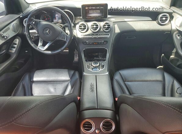 WDC0G4KB8KV185075 2019 MERCEDES-BENZ GLC-CLASS White Սարքավորումների վահանակի տեսք