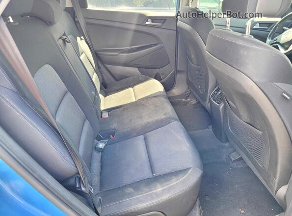 KM8J3CA2XGU213534 2016 HYUNDAI TUCSON Синий Вид салона спереди