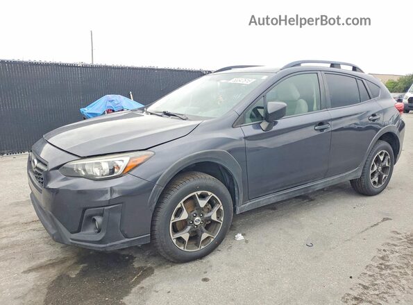 JF2GTABCXJH219667 2018 SUBARU CROSSTREK Серый Передняя левая четверть