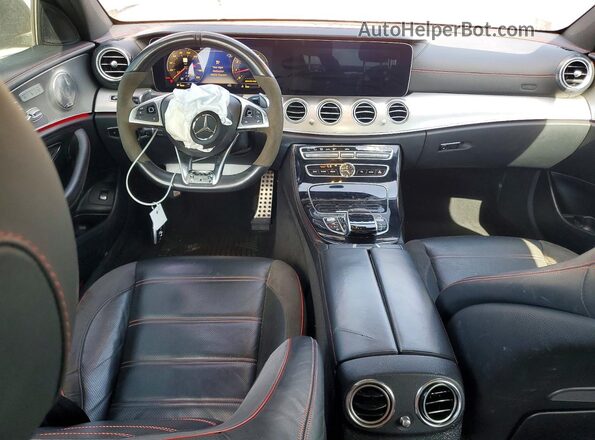 WDDZF6EB8JA348794 2018 MERCEDES-BENZ E Черный Вид щитка приборов