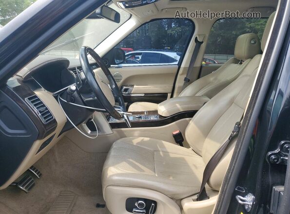 SALGS2EF9GA266759 2016 LAND ROVER RANGE Черный Вид панели приборов