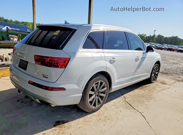 WA1LAAF73HD021931 2017 AUDI Q7 Белый Передняя правая четверть