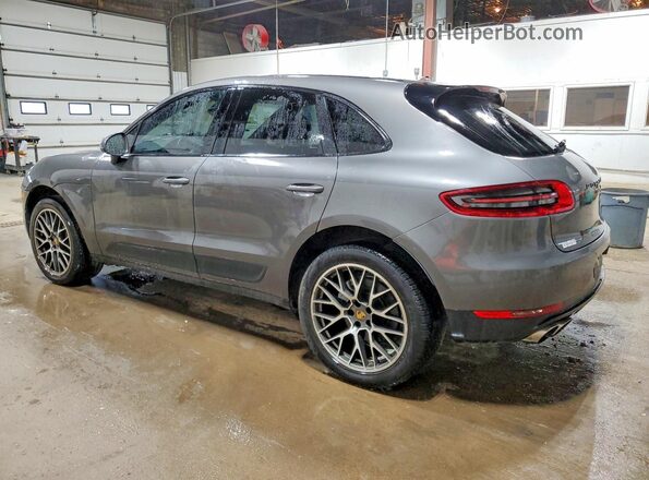 WP1AB2A51GLB53160 2016 PORSCHE MACAN Серый Задняя правая четверть