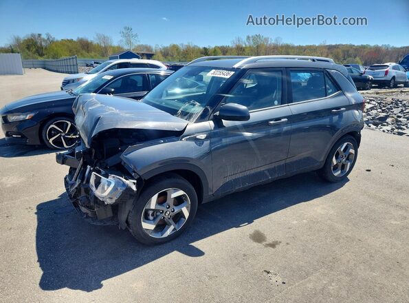 KMHRC8A30SU391454 2025 HYUNDAI VENUE Серый Задняя левая четверть