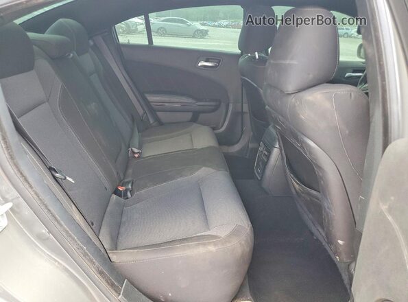 2C3CDXBG3KH715507 2019 DODGE CHARGER Серый Вид задней части салона