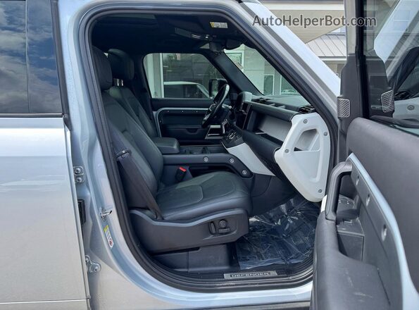 SALEW7RU6N2097910 2022 LAND ROVER DEFENDER Серебряный Вид сзади