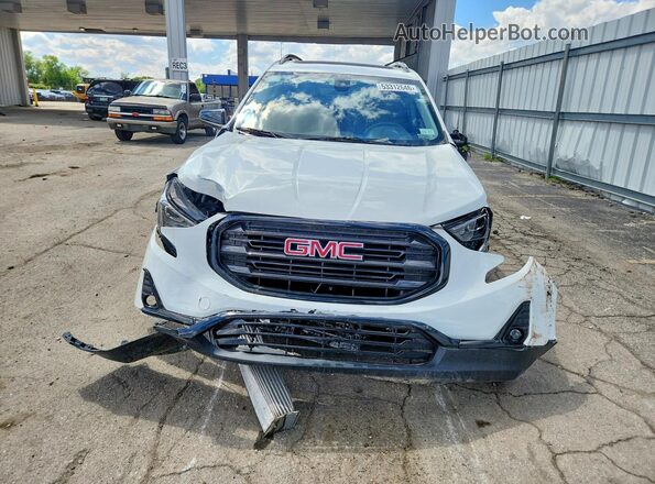 3GKALPEV5KL109931 2019 GMC TERRAIN Белый Вид сзади