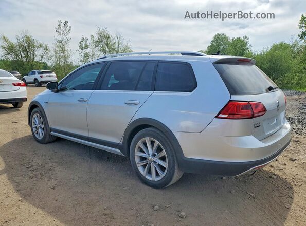 3VWH17AU4HM507001 2017 VOLKSWAGEN GOLF Серебряный Задняя правая четверть