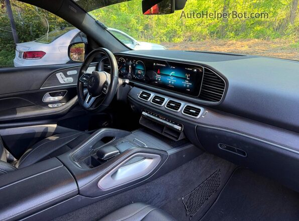 4JGFB4KB4MA477889 2021 MERCEDES-BENZ GLE Black Вид салону спереду