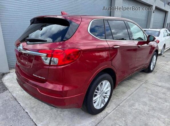 LRBFXASA1HD049406 2017 BUICK ENVISION Красный Передняя правая четверть