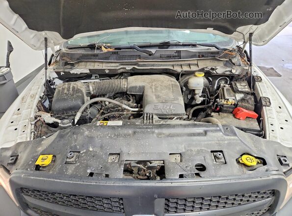 1C6RR7FG4MS535182 2021 RAM 1500 Белый Вид подкапотного пространства