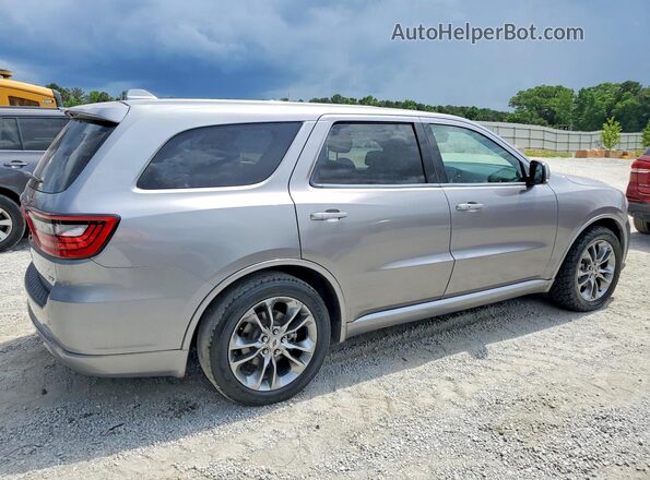 1C4RDHDG6KC645089 2019 DODGE DURANGO Серый Передняя правая четверть