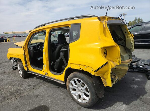 ZACCJABB3JPH84216 2018 JEEP RENEGADE Желтый Задняя правая четверть