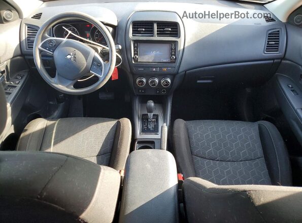 JA4APUAU1MU001708 2021 MITSUBISHI OUTLANDER Orange Widok zestawu wskaźników