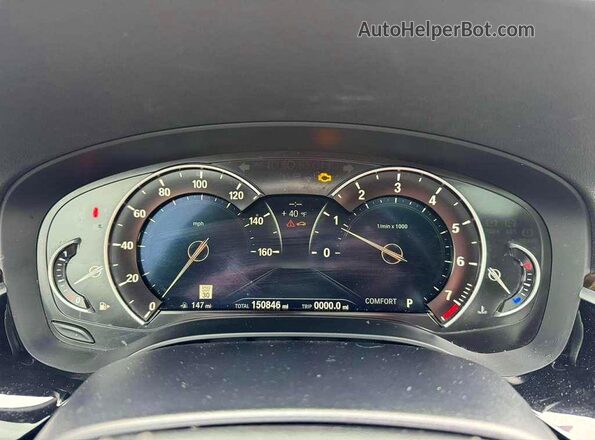 WBAJA5C54KBX87593 2019 BMW OTHER Черный Вид панели приборов