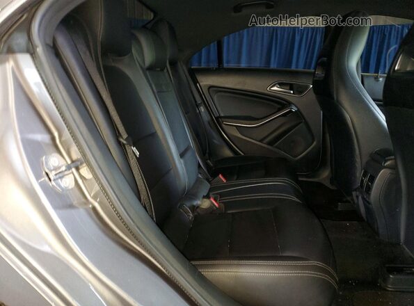 WDDSJ4GB6KN719348 2019 MERCEDES-BENZ CLA-CLASS Серый Вид задней части салона