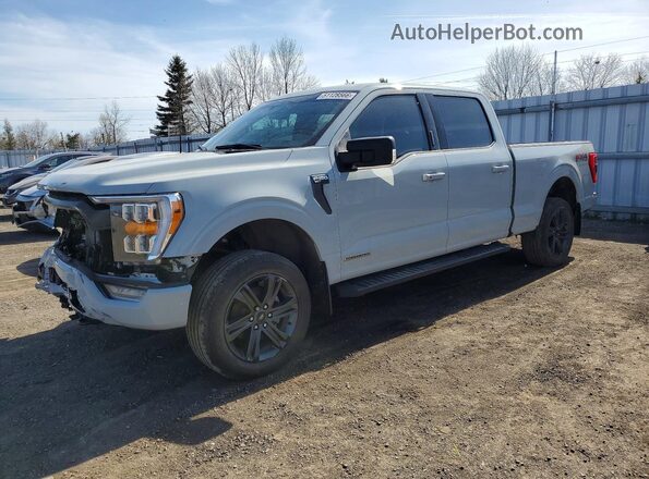 1FTFW1ED4PFA67539 2023 FORD F150 Серый Передняя левая четверть