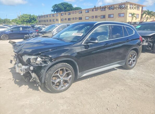 WBXHT3C35J5L30404 2018 BMW X1 Black Przód lewy
