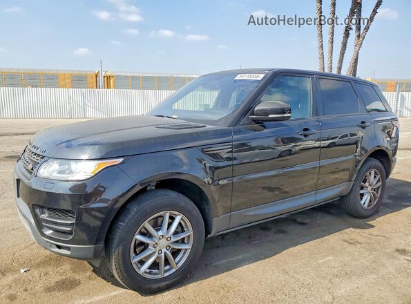 SALWG2VF9GA635617 2016 LAND ROVER RANGE Черный Передняя левая четверть