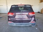 2016 Kia Sorento Lx Burgundy vin: 5XYPGDA35GG079499