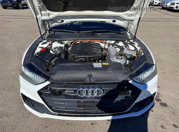WAUVPBF22MN083202 2021 AUDI A7 White Vista del cuadro de instrumentos
