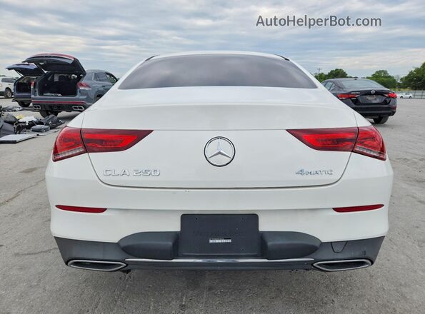 W1K5J4HB4MN148232 2021 MERCEDES-BENZ CLA-CLASS White წინა სალონის ხედი