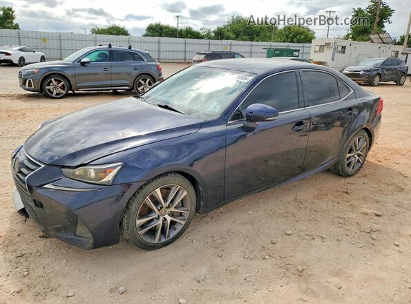 JTHBA1D25K5093643 2019 LEXUS IS Blue Հետևի ձախ
