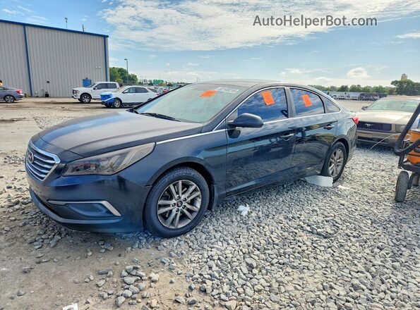 5NPE24AF8GH322148 2016 HYUNDAI SONATA Черный Задняя левая четверть