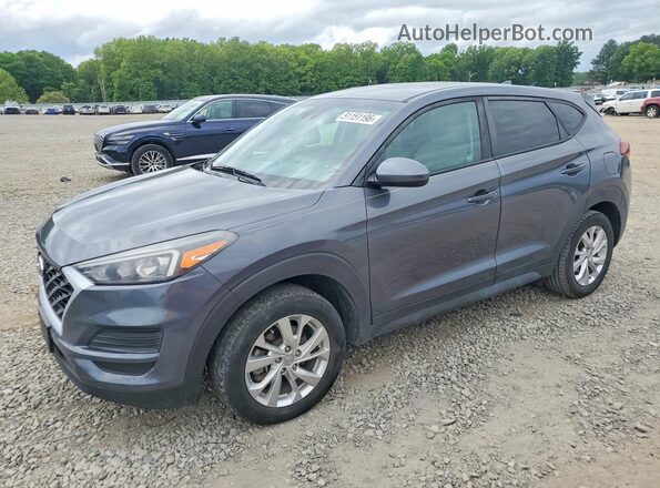 KM8J2CA46KU031066 2019 HYUNDAI TUCSON Silver Vista tres cuartos delantera izquierda