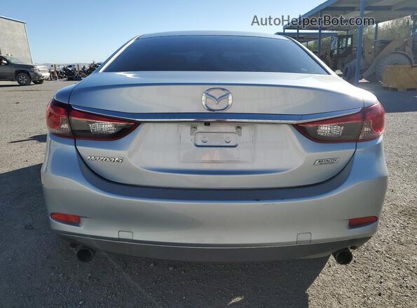 JM1GL1V59H1145270 2017 MAZDA 6 Серебряный Вид салона спереди